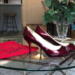 Christian Louboutin Never Worn Patent Pumps 37.5